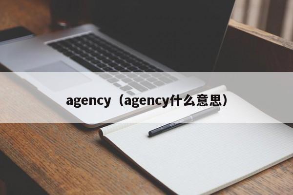 agency（agency什么意思）